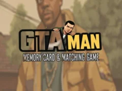 Juego Tarjeta de memoria y juego de combinación de GTA Man en línea