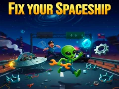 Juego Repara tu nave espacial en línea