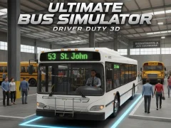 Juego Ultimate Bus Simulator Conductor Deber 3D en línea