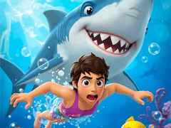 Juego Tiburón depredador hambriento en línea