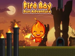 Juego Aventura del chico del fuego en línea