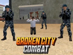 Juego Combate de la ciudad roto en línea