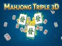 Juego Mahjong Triple Juego de fichas 3D en línea