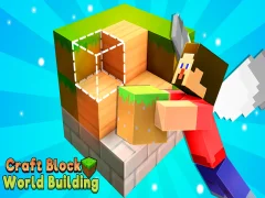 Juego Edificio del mundo de bloques de artesanía en línea