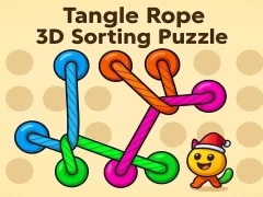 Juego Hazel Tangle Rope 3D: rompecabezas de clasificación en línea
