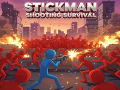 Juego Stickman disparando supervivencia en línea