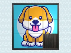 Juego Rompecabezas deslizante para niños 3D en línea