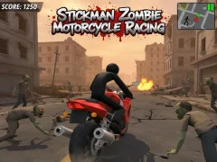 Juego Stickman Zombi Motos Carreras en línea