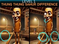 Juego Diferencia Thung Thung Sahur en línea
