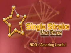 Juego Dibujo de línea de trazo único en línea