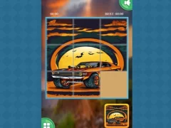 Juego Rompecabezas de deslizamiento de camiones monstruosos en línea