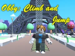 Juego Obby: trepar y saltar en línea