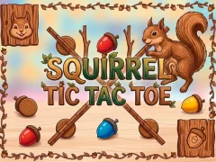 Juego Ardilla Tic Tac Toe en línea