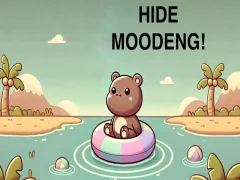 Juego ¡Oculta a Moodeng Hippo! en línea