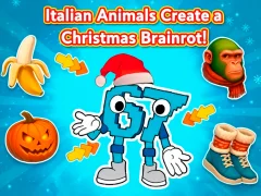 Juego ¡Los animales italianos crean una pudrición cerebral navideña! en línea