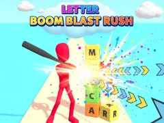 Juego Letra Boom Blast Rush en línea