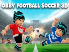 Juego Obby Fútbol Fútbol 3D en línea