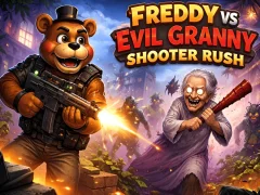 Juego Freddy vs Evil Granny Shooter Rush en línea