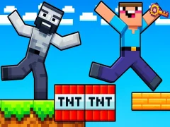 Juego Noob: trucos de parkour en línea Juego Noob: trucos de parkour en línea