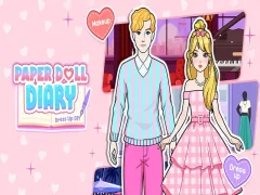 Juego Diario de muñecas de papel: vestida de bricolaje en línea