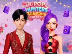 Juego Cazadores de K-Pop estilo San Valentín en línea
