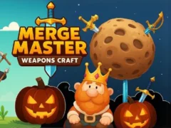 Juego Merge Master: artesanía de armas en línea