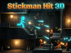 Juego Stickman golpeó 3D en línea