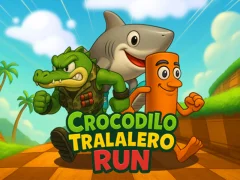 Juego Crocodilo Tralalero Run en línea