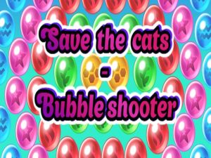 Juego Guardar el tirador de burbujas de los gatos en línea