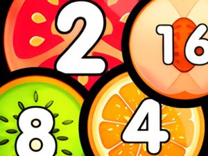 Juego Fusionar Balls Shooter 2048 Conecte frutas en línea