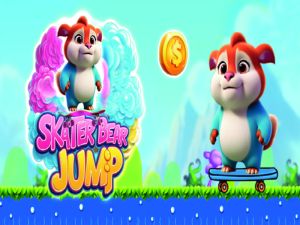 Juego Sketer Bear Jump en línea
