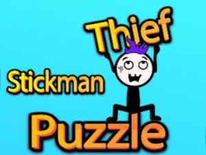 Juego Rompecabezas de ladrones de stickman en línea