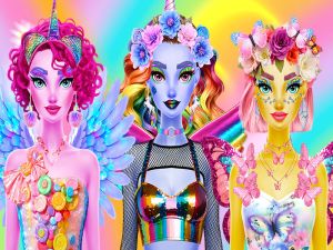 Juego Deslumbrante maquillaje de divas en línea