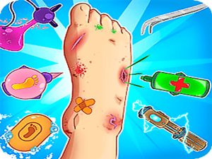 Juego Pies Doctor urgente atención en línea
