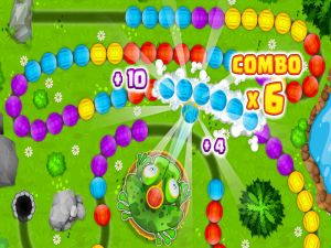 Juego Aventura de mármol de Frogtastic en línea