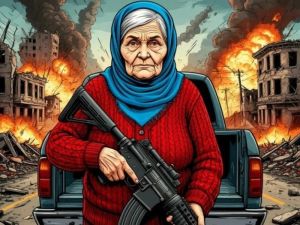 Juego Abuela con ametralladora: apocalipsis en línea