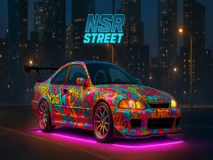 Juego Carreras de autos de calle NSR en línea
