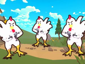 Juego Shooter de pollo io en línea