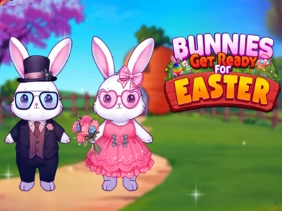 Juego Los conejitos se preparan para la Pascua en línea Juego Los conejitos se preparan para la Pascua en línea