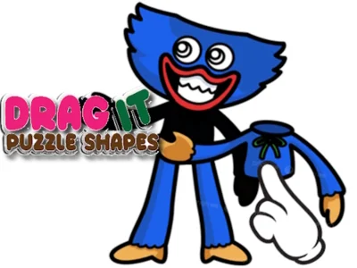 Juego Arrástralo Formas de rompecabezas en línea