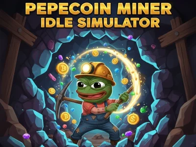 Juego Simulador inactivo de minero Pepecoin en línea