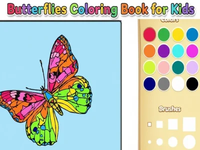 Juego Libro para colorear de mariposas para niños en línea Juego Libro para colorear de mariposas para niños en línea