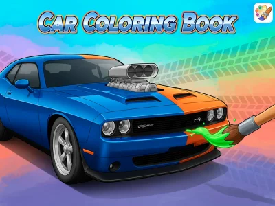 Juego Libro para colorear de coches en línea
