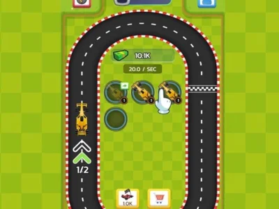 Juego Auto de fusión inactivo y raza en línea