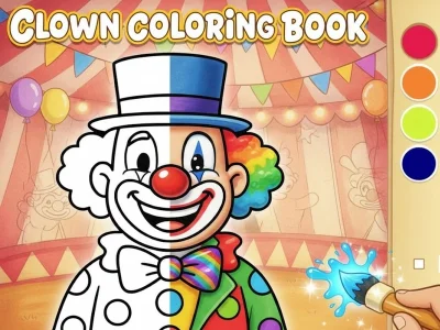 Juego Libro para colorear de payaso en línea