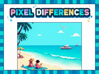 Juego Diferencias de píxeles en línea