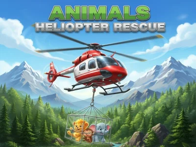 Juego Rescate de animales en helicóptero en línea