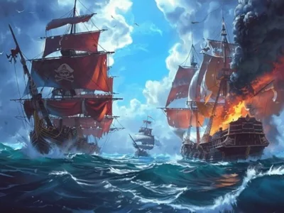 Juego Barcos piratas: construye y lucha en línea Juego Barcos piratas: construye y lucha en línea