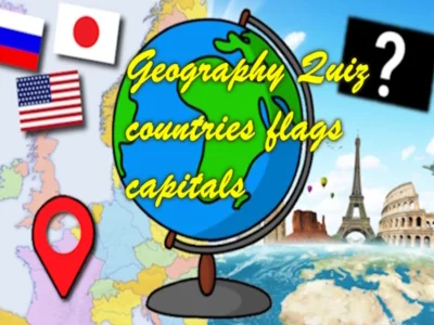 Juego Geografía Quiz países banderas capitales en línea