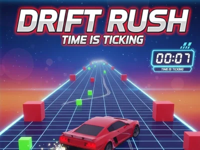 Juego El tiempo de la carrera por la deriva corre en línea